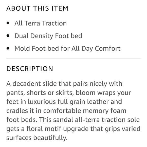 NIB Jambu Bloom Wide Strap Slide Leather Sandal - Picture 3 of 12